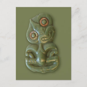 Maori Hei-Tiki Postcard