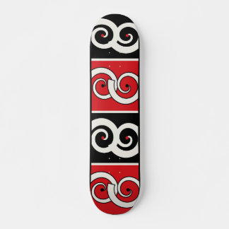 Maori Inspired Spiral Skateboard