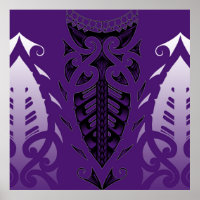 Maori inspired tattoo art