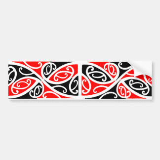 Maori Kowhaiwhai Pattern 1 Sticker