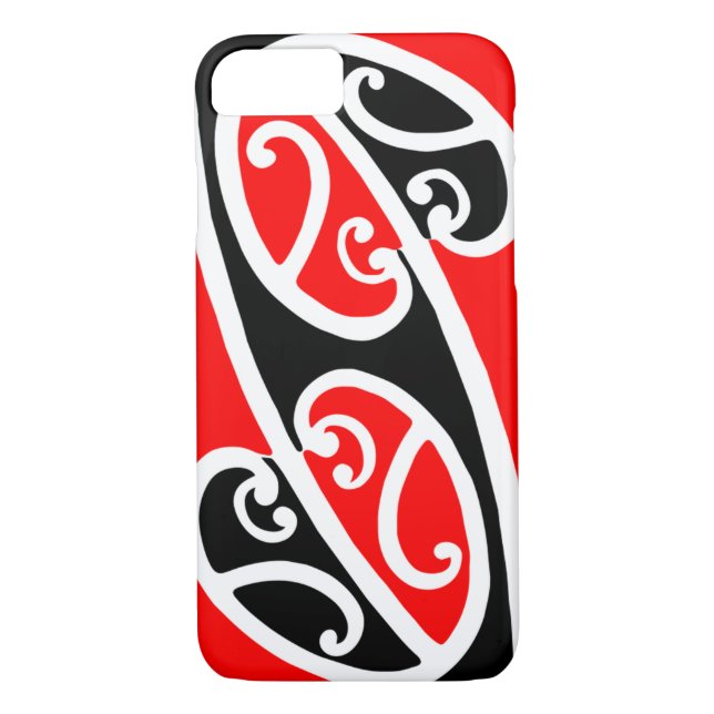 Maori Kowhaiwhai Pattern 2 Case-Mate iPhone Case (Back)