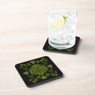 Māori New Zealand Art Coaster