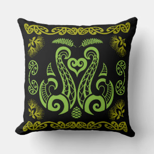 Māori New Zealand Art Cushion