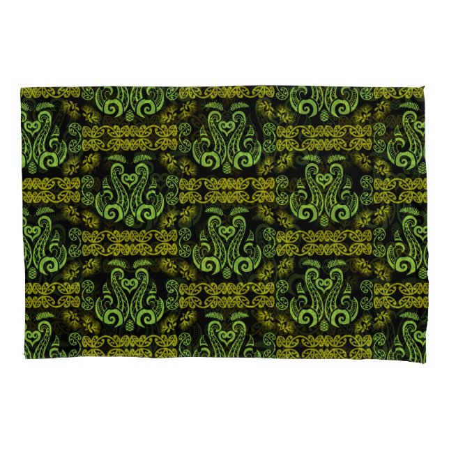 Māori New Zealand Art Pillowcase (Front-Left)