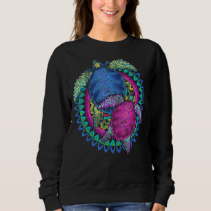 Maori Ocean Animal Polynesian Tribal Mandala Hawai Sweatshirt
