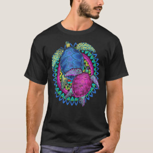 Maori Ocean Animal Polynesian Tribal Mandala Hawai T-Shirt
