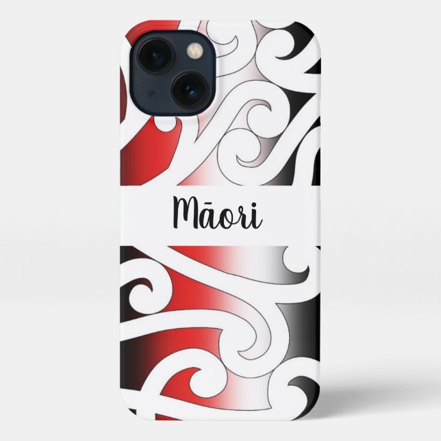 Māori phone case (Back)