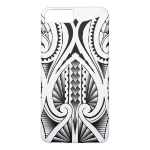 Maori / Polynesian tribal tattoo pattern iPhone 8 Plus/7 Plus Case