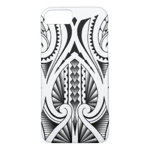 Maori / Polynesian tribal tattoo pattern iPhone 8/7 Case
