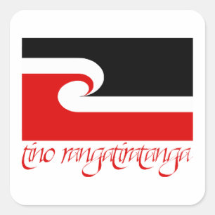 Maori Sovereignty Square Sticker