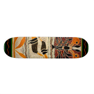 Maori Tribal Folklore Design Skateboard