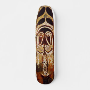 Maori Tribal Shield Skateboard