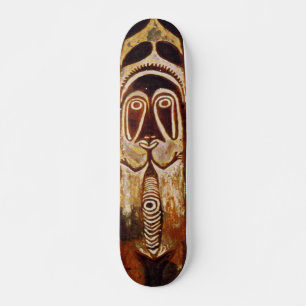 Maori Tribal Shield Skateboard