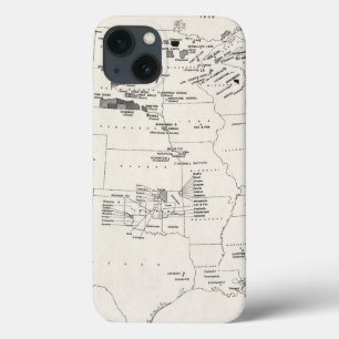 MAP: AMERICAN INDIANS 2 iPhone 13 CASE