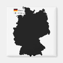 map and some facts of Germany