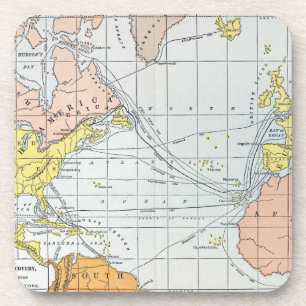 MAP: ATLANTIC VOYAGES COASTER