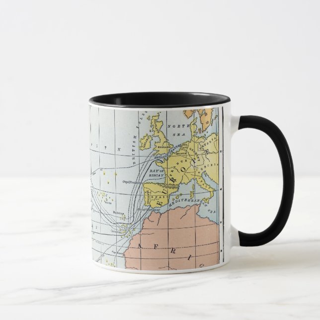 MAP: ATLANTIC VOYAGES MUG (Right)