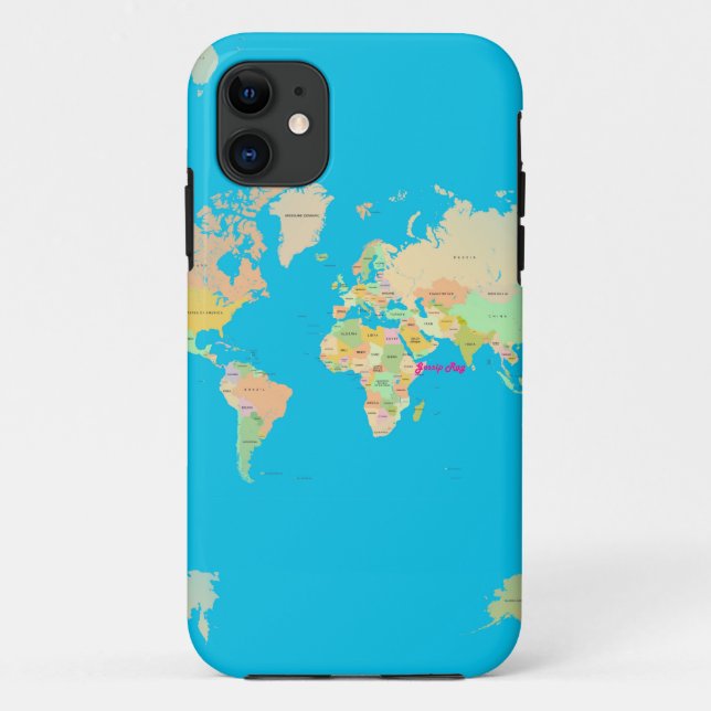 map Case-Mate iPhone case (Back)