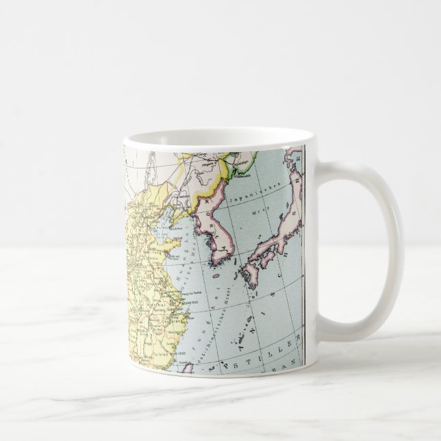 MAP: CHINA, 1910 COFFEE MUG (Right)