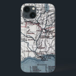 MAP: CIVIL WAR, 1861 iPhone 13 CASE<br><div class="desc">Map showing the division of the North and South in 1861. Lithograph,  1921.</div>