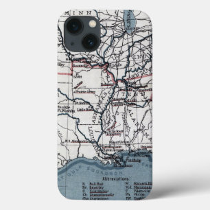 MAP: CIVIL WAR, 1861 iPhone 13 CASE
