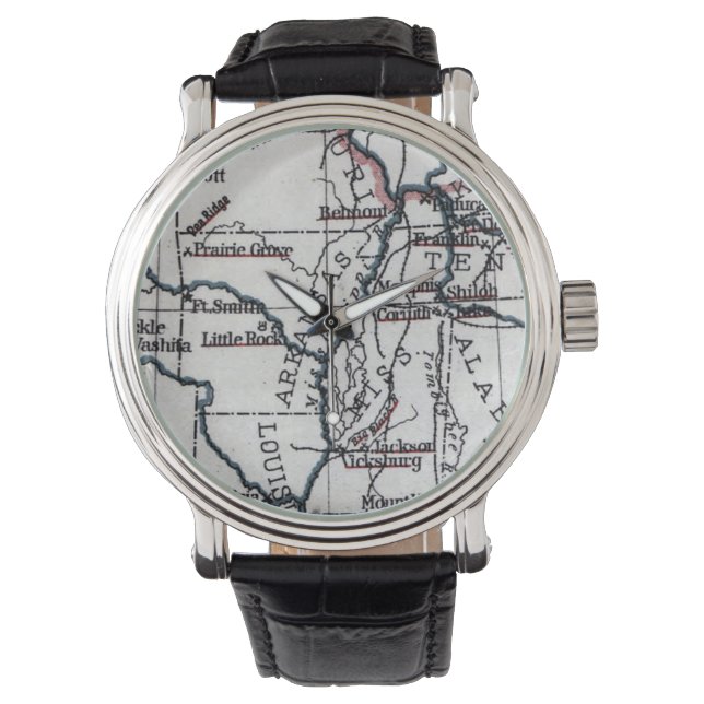 MAP: CIVIL WAR, 1861 WATCH (Front)