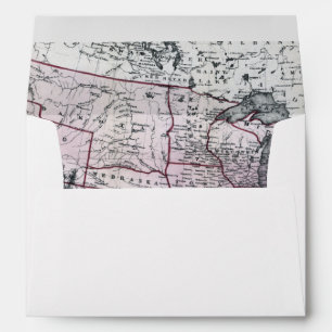 MAP: CIVIL WAR, 1864 ENVELOPE