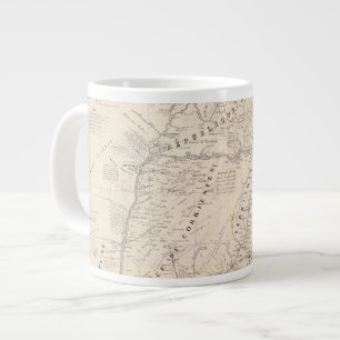 Map, Corrientes Prov, Terr Mission Large Coffee Mug