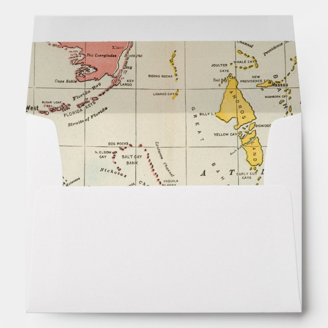 MAP: CUBA, 1900 ENVELOPES (Back (Bottom))