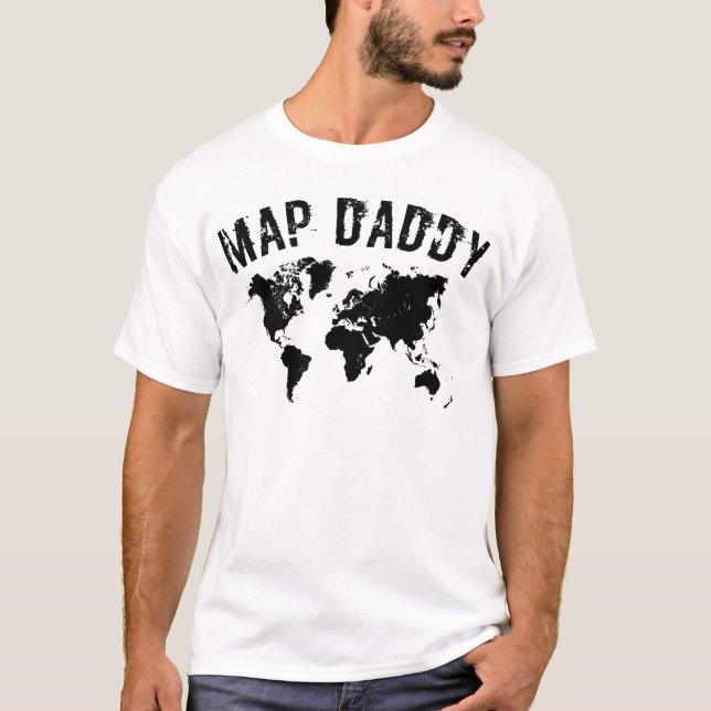 Map Daddy T-Shirt (Front)
