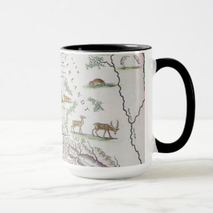 Map Depicting the East Coast Mug