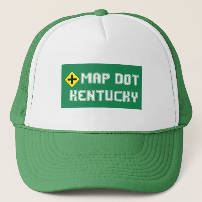 Map Dot Trucker's Hat (Front)