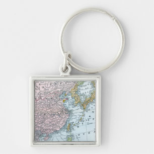 MAP: EAST ASIA, 1907 KEY RING