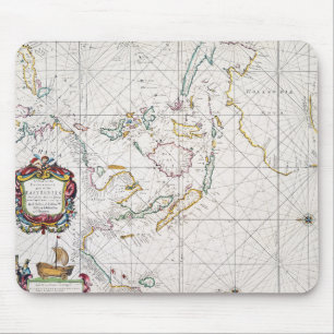 MAP: EAST INDIES, 1670 MOUSE PAD