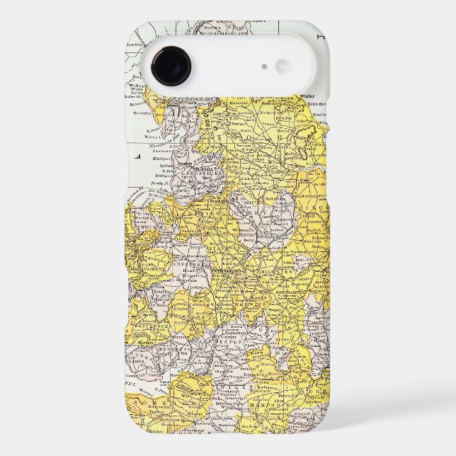 MAP: ENGLAND & WALES Case-Mate SAMSUNG GALAXY CASE (Back)