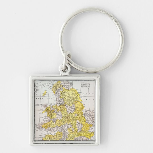 MAP: ENGLAND & WALES KEY RING (Front)