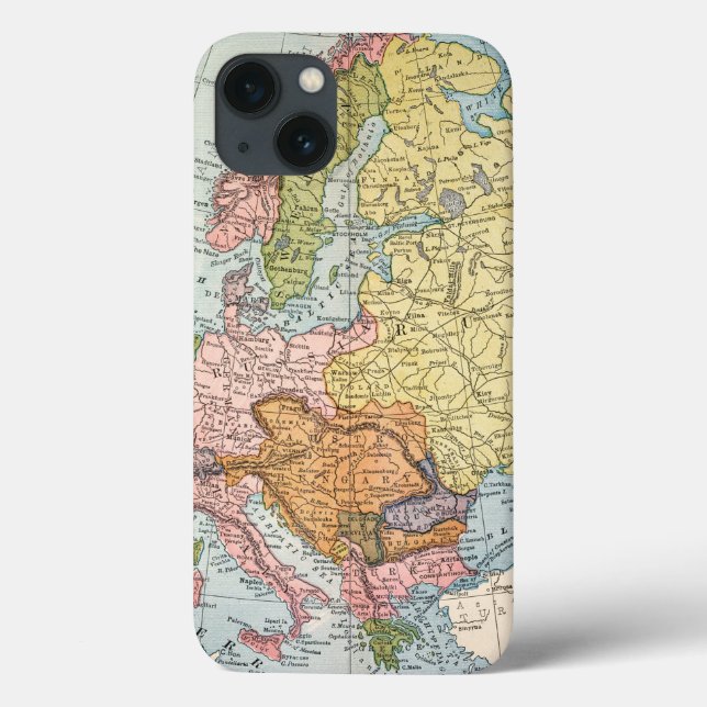MAP: EUROPE, 1885 Case-Mate iPhone CASE (Back)
