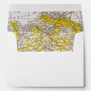 MAP: FRANCE ENVELOPES