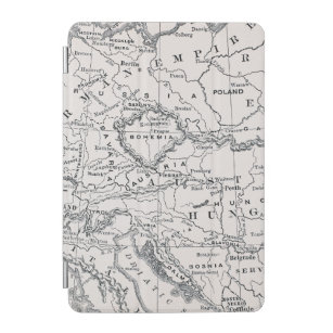 MAP: GERMANY AND AUSTRIA iPad MINI COVER