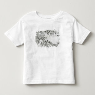 Map illustrating La Rochelle occupied Toddler T-Shirt