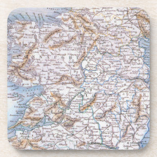 Map: Ireland, 1851 Coaster