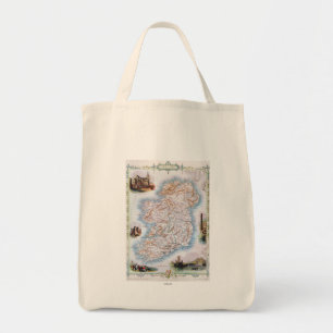 Map: Ireland, 1851 Tote Bag