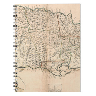MAP: JAMAICA, 1755 2 NOTEBOOK