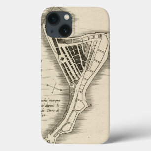 MAP: JAMAICA, 1755 iPhone 13 CASE