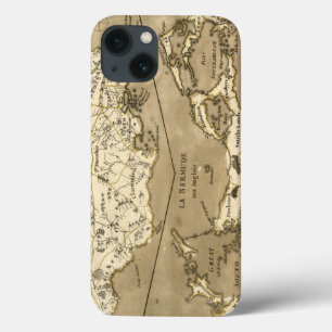 MAP: JAMAICA, 1767 iPhone 13 CASE