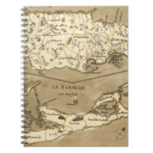 MAP: JAMAICA, 1767 NOTEBOOK