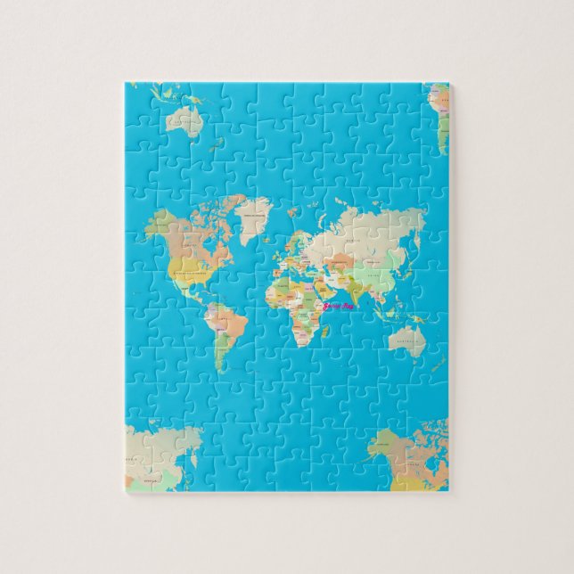 map jigsaw puzzle (Vertical)