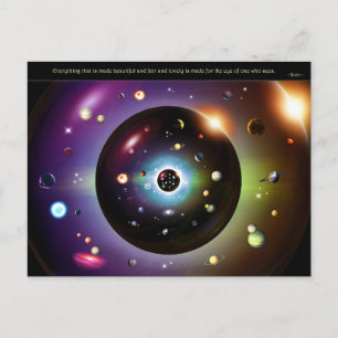 Map just Rumi - For the eye Postcard