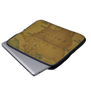 Map Laptop Case