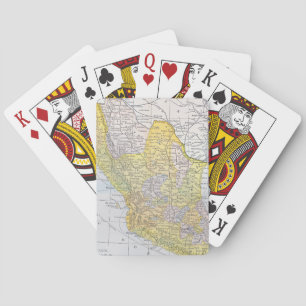 MAP: MEXICO PLAYING CARDS